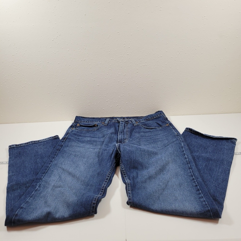 Levi's Men's Jeans 505 Size 36x32 Blue - Picture 1 of 8